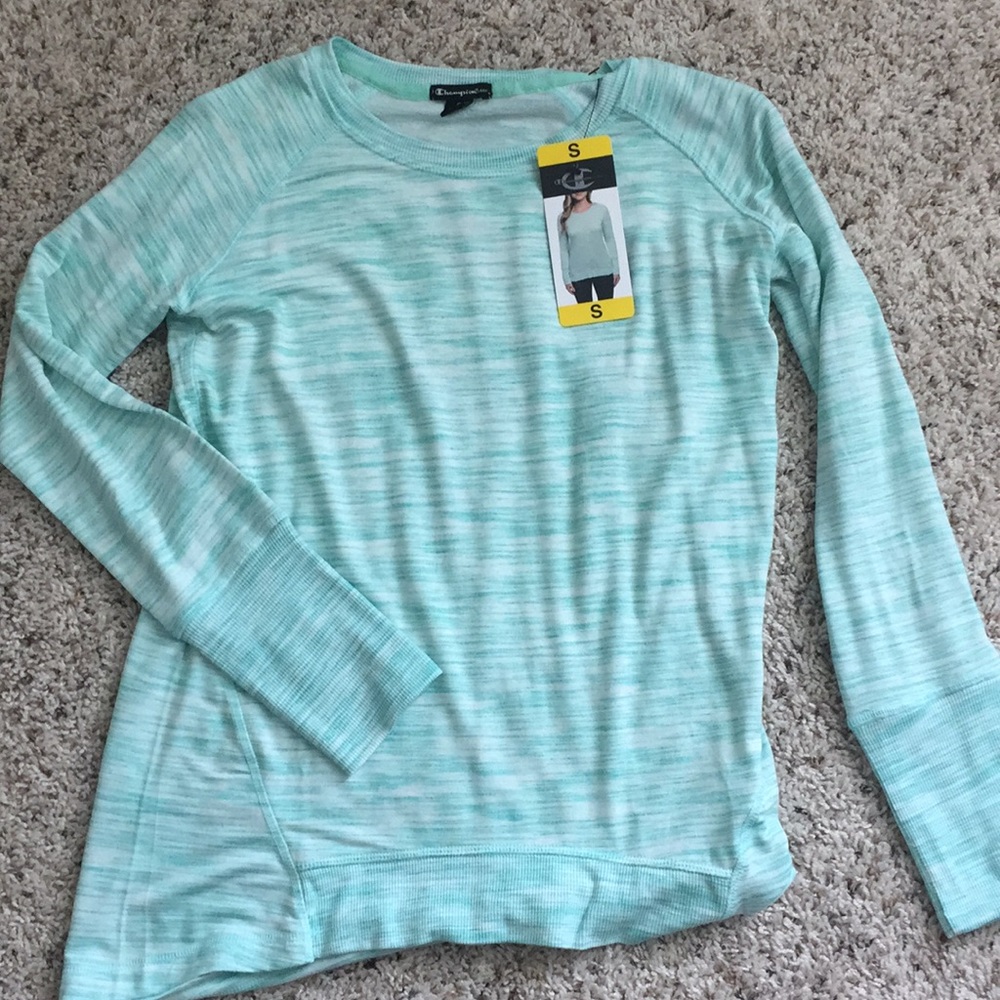 Champion turquoise light sweatshirt